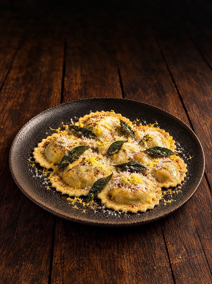 Ravioli al Limone e Ricotta