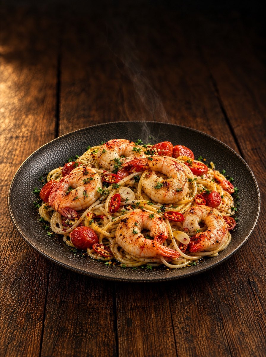 Spaghetti al Gamberi